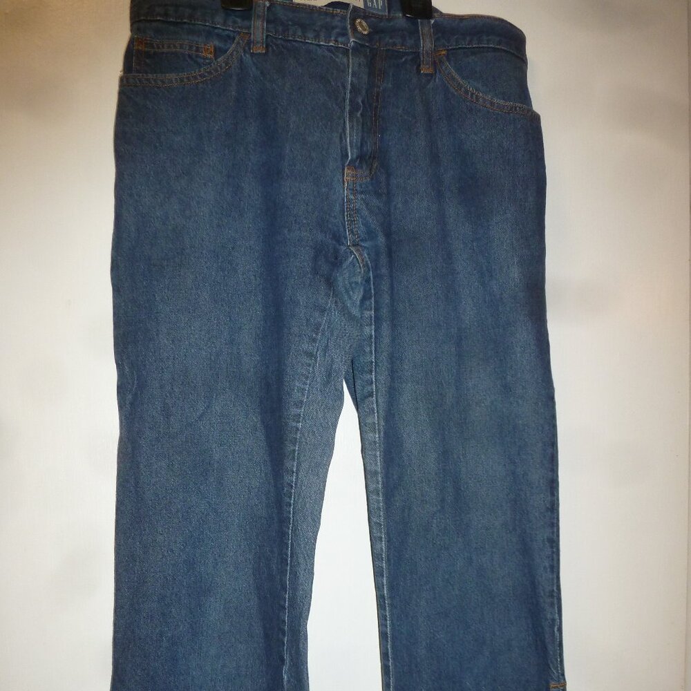 Vintage Gap Side Slit Capri Jeans Size 6 Dark Wash